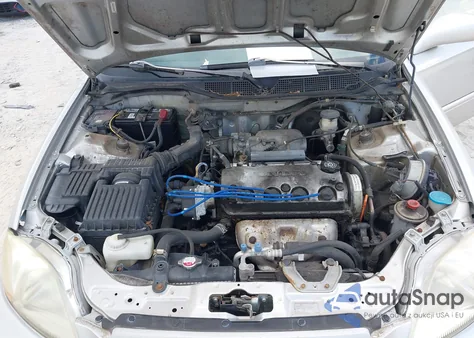 1998 Honda Civic Ex from USA, damaged, VIN 1HGEJ8243WL064236